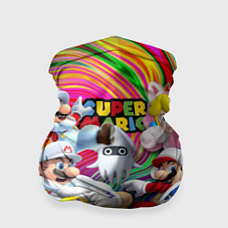 Бандана-труба Super Mario - Gaming aesthetics - Collage, цвет: 3D-принт