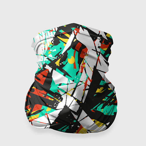 Бандана Абстракция-взрыв эмоций / 3D-принт – фото 1