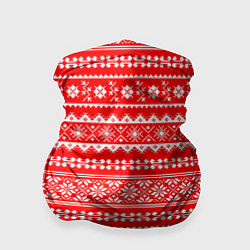 Бандана-труба Jacquard pattern, цвет: 3D-принт