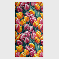 Бандана-труба Роскошные тюльпаны, цвет: 3D-принт — фото 2