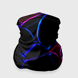 Бандана-труба Синне красный фон, цвет: 3D-принт
