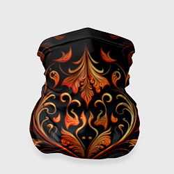 Бандана-труба Огненные узоры, цвет: 3D-принт
