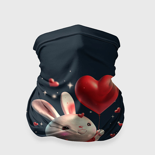 Бандана Кролик с шариком / 3D-принт – фото 1