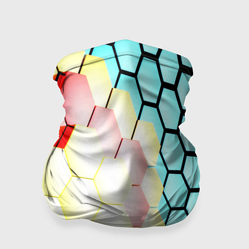 Бандана Shape abstract color / 3D-принт – фото 1
