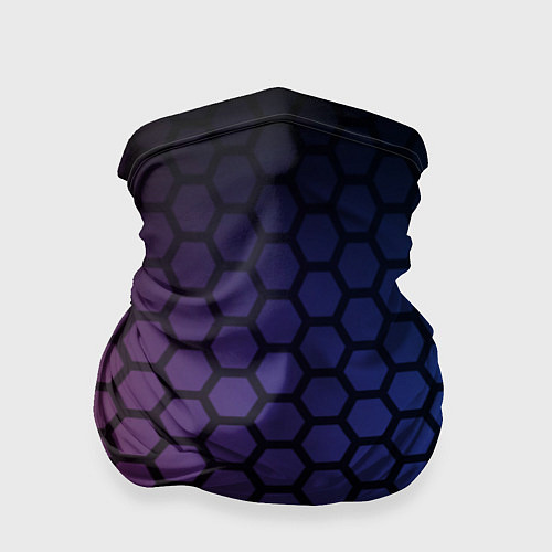 Бандана Abstract hexagon fon / 3D-принт – фото 1