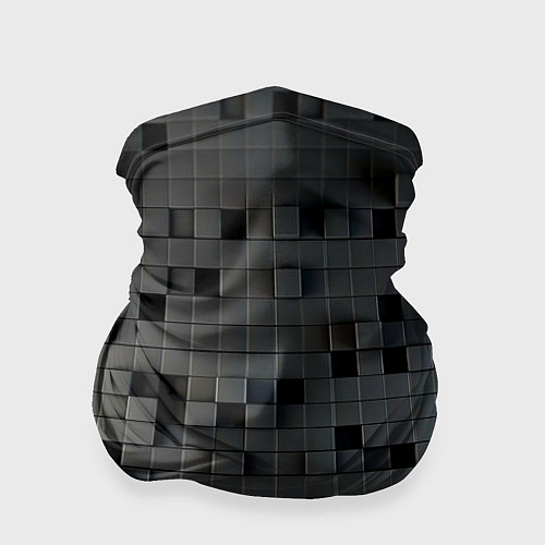 Бандана Digital pixel black / 3D-принт – фото 1