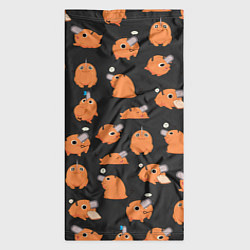 Бандана-труба Chainsaw Man - Почита паттерн, цвет: 3D-принт — фото 2