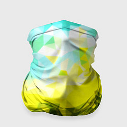 Бандана-труба Green abstract colors, цвет: 3D-принт