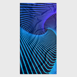 Бандана-труба Неоновая спираль - мода, цвет: 3D-принт — фото 2
