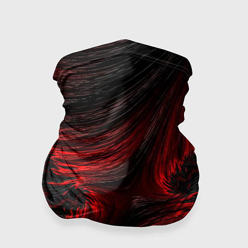 Бандана Red vortex pattern / 3D-принт – фото 1