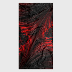 Бандана-труба Red vortex pattern, цвет: 3D-принт — фото 2