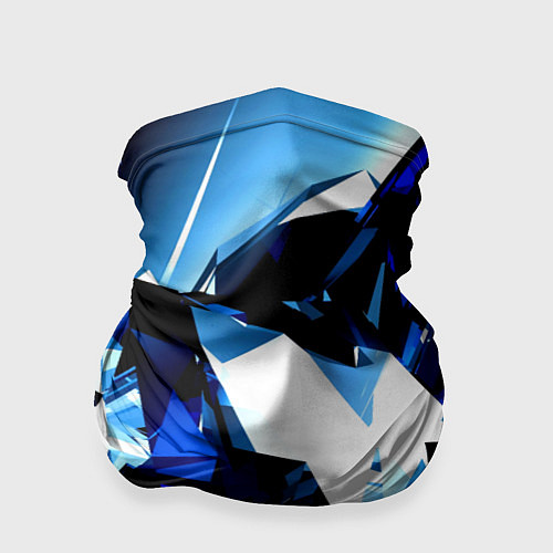 Бандана Crystal blue form / 3D-принт – фото 1