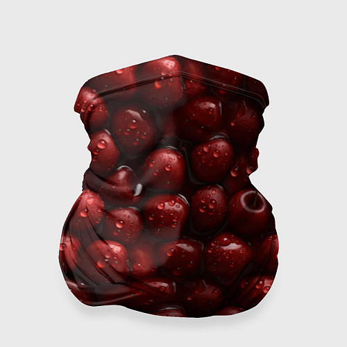 Бандана Сочная текстура из вишни / 3D-принт – фото 1