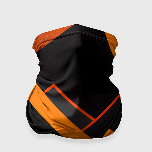 Бандана Оранжевая молния: арт / 3D-принт – фото 1