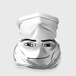 Бандана-труба Одежда Man Face Roblox, цвет: 3D-принт