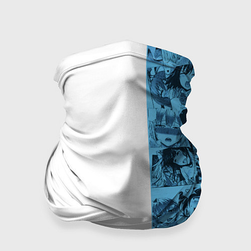 Бандана Ахегао на белом фоне / 3D-принт – фото 1