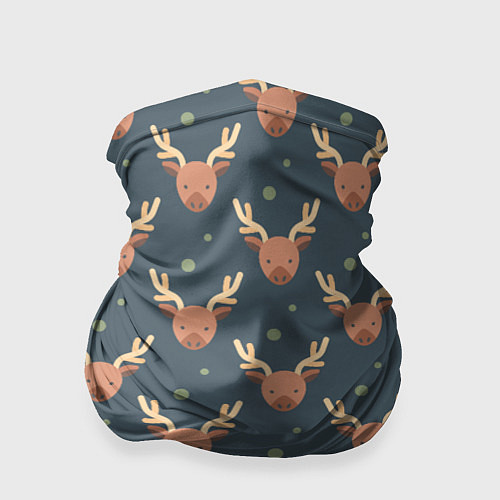 Бандана Паттерн милый лось / 3D-принт – фото 1