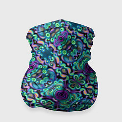 Бандана-труба Психоделика, цвет: 3D-принт