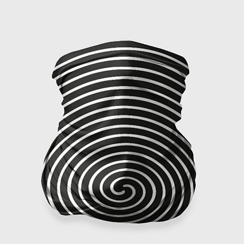 Бандана Оптическая иллюзия спираль / 3D-принт – фото 1