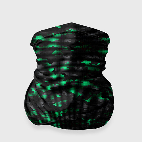 Бандана Точечный камуфляжный узор Spot camouflage pattern / 3D-принт – фото 1