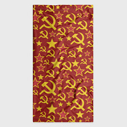 Бандана-труба СССР Серп и Молот, цвет: 3D-принт — фото 2