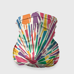 Бандана-труба Цветные будни, цвет: 3D-принт