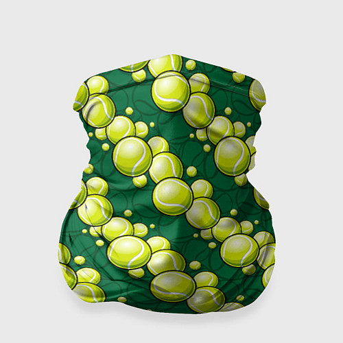 Бандана Большой теннис - мячики / 3D-принт – фото 1