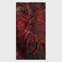 Бандана-труба Текстура красная кожа, цвет: 3D-принт — фото 2