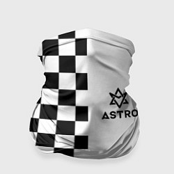 Бандана-труба Астро шахматка, цвет: 3D-принт