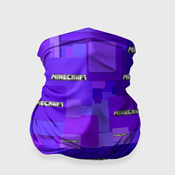 Бандана-труба Minecraft pattern logo, цвет: 3D-принт