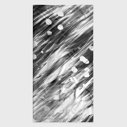 Бандана-труба Черно-белые штрихи, цвет: 3D-принт — фото 2