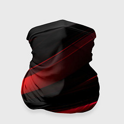 Бандана-труба Black and red, цвет: 3D-принт