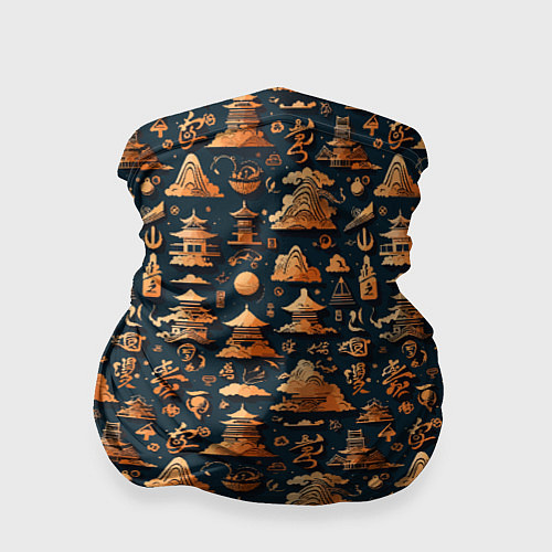Бандана Japanese aesthetics / 3D-принт – фото 1