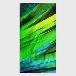 Бандана-труба Green abstract, цвет: 3D-принт — фото 2