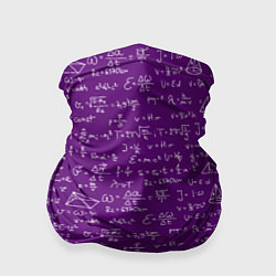 Бандана-труба Паттерн формулы мадам Менделеева, цвет: 3D-принт