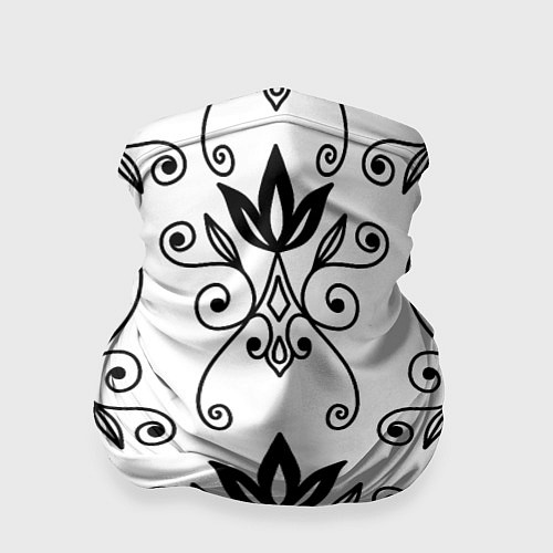 Бандана Royal Lily - pattern / 3D-принт – фото 1