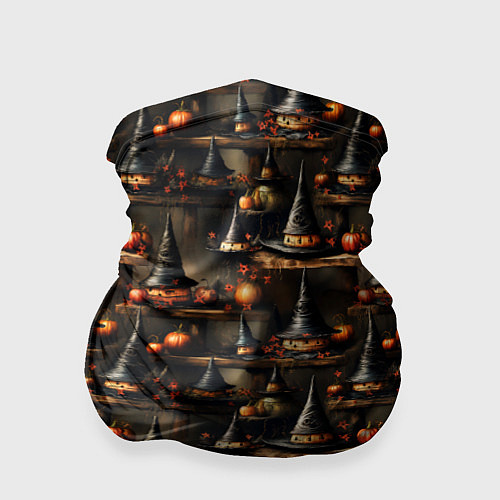 Бандана Тыквы в шляпах на хеллоуин / 3D-принт – фото 1