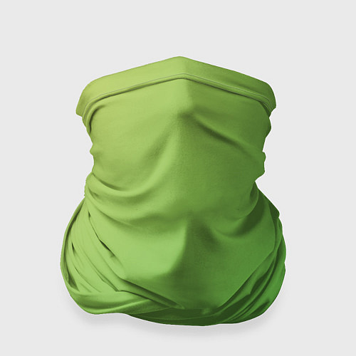 Бандана Градиент - зеленый лайм / 3D-принт – фото 1