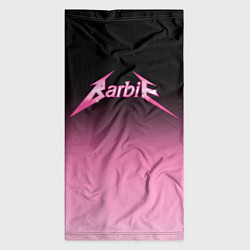 Бандана-труба Барби - стиль металлики: градиент, цвет: 3D-принт — фото 2
