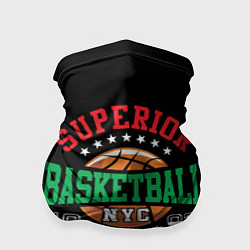 Бандана-труба Superior basketball, цвет: 3D-принт