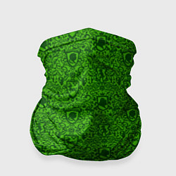 Бандана-труба Shrek: Pattern, цвет: 3D-принт