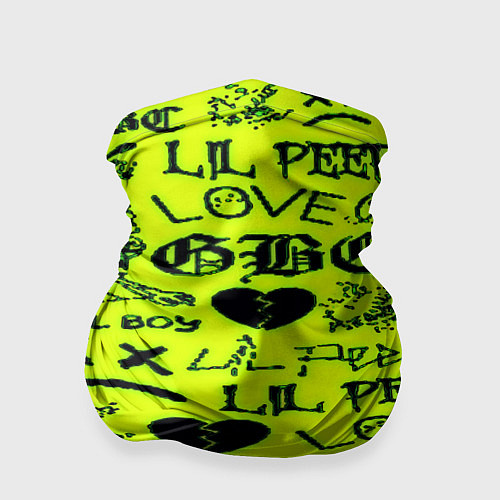 Бандана Lil peep кислотный стиль / 3D-принт – фото 1