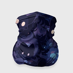 Бандана-труба Фиолетовые котики, цвет: 3D-принт
