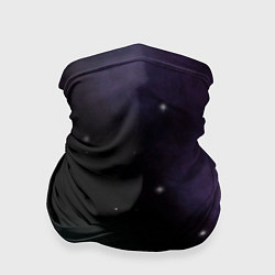 Бандана-труба Космос и звезды на темном фоне, цвет: 3D-принт