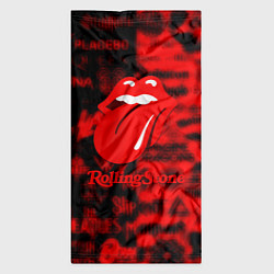 Бандана-труба Rolling Stones logo групп, цвет: 3D-принт — фото 2