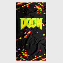 Бандана-труба Doom огненный марс блики, цвет: 3D-принт — фото 2