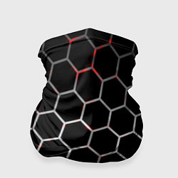 Бандана-труба Шестиугольник пчелиный улей, цвет: 3D-принт