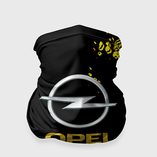 Бандана Opel желтые краски / 3D-принт – фото 1