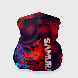 Бандана-труба Все логотипы игр samurai, цвет: 3D-принт