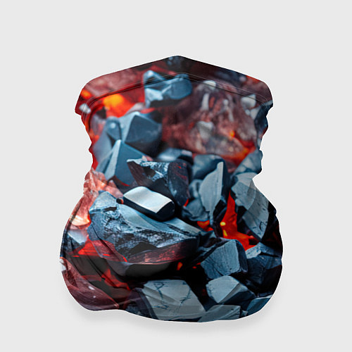 Бандана Янтарные камни асбтракция / 3D-принт – фото 1